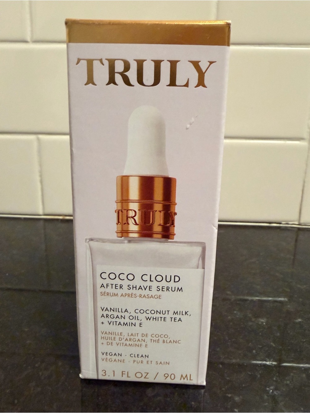 Truly - “Coco Cloud “After Shave Serum (Size: 3.1 fl oz) - New in Box - Picture 2 of 15
